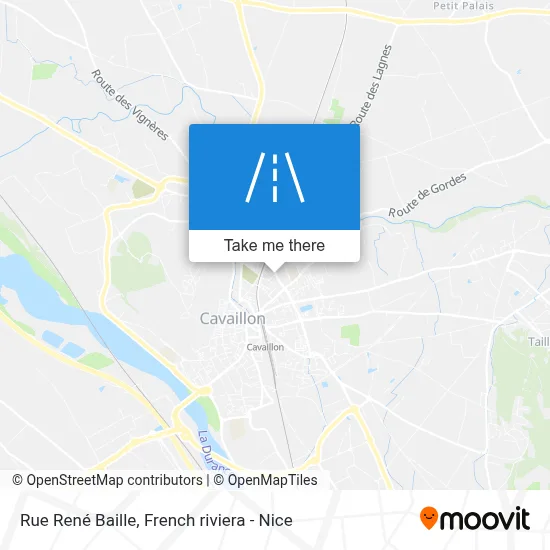 Rue René Baille map