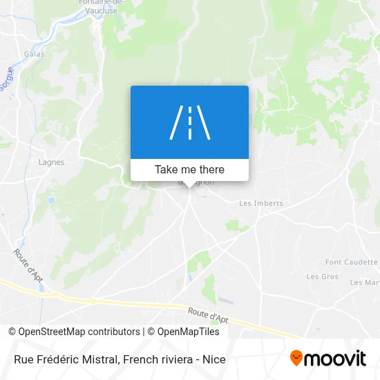 Rue Frédéric Mistral map