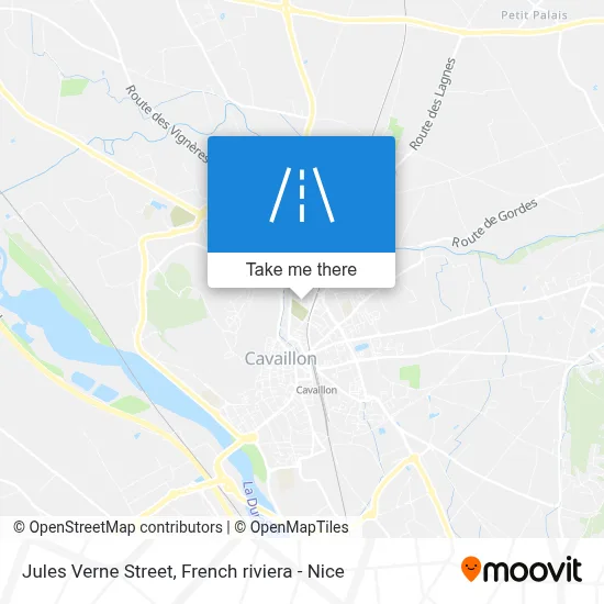 Mapa Rue Jules Verne
