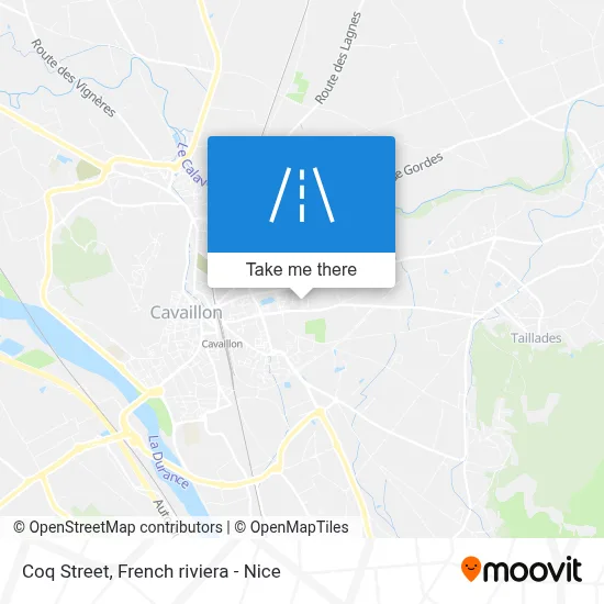 Rue Du Coq map