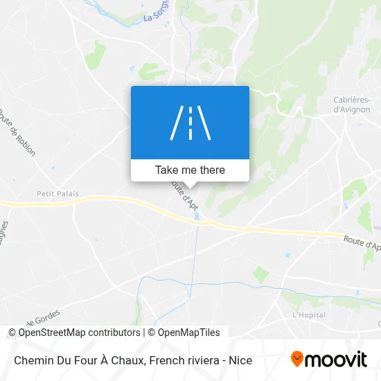 Chemin Du Four À Chaux map