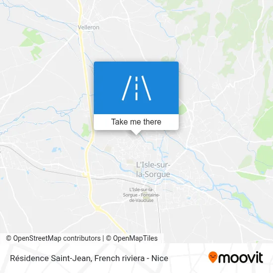 Résidence Saint-Jean map