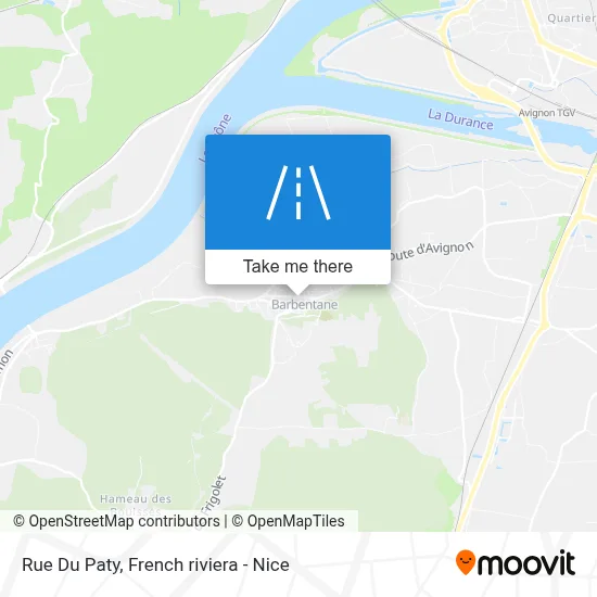 Mapa Rue Du Paty