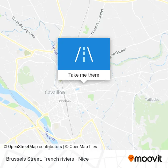 Rue De Bruxelles map