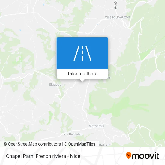 Chemin De La Chapelle map