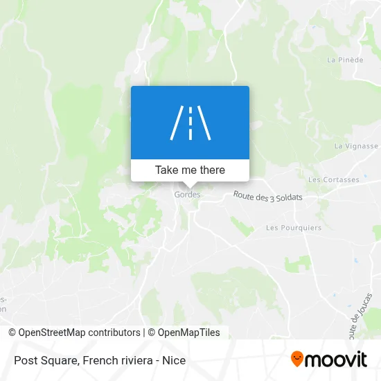 Place De La Poste map