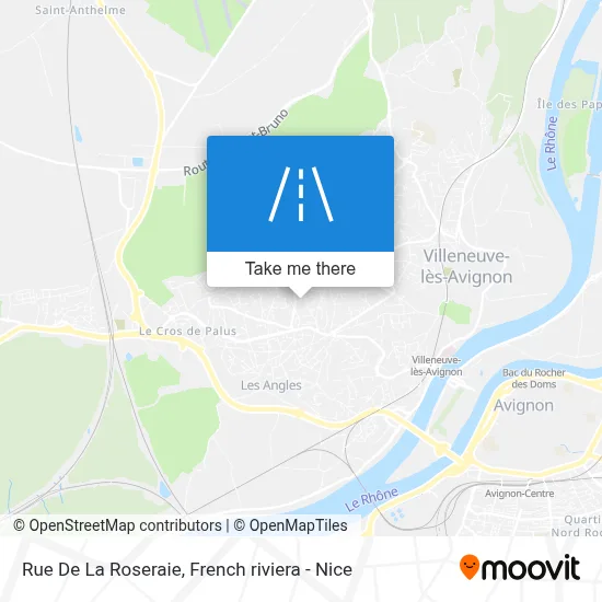 Rue De La Roseraie map