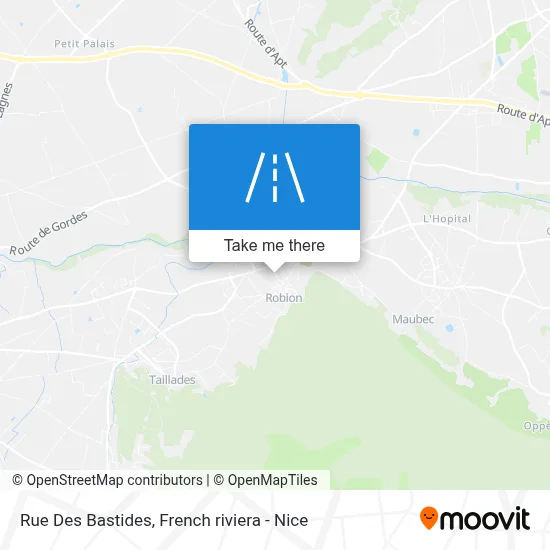Rue Des Bastides map