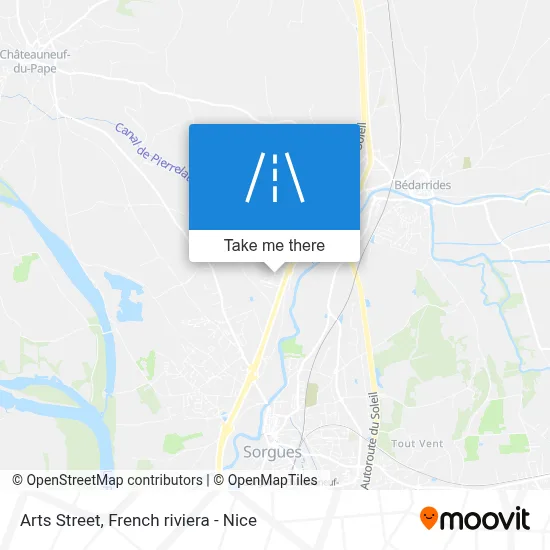 Rue Des Arts map