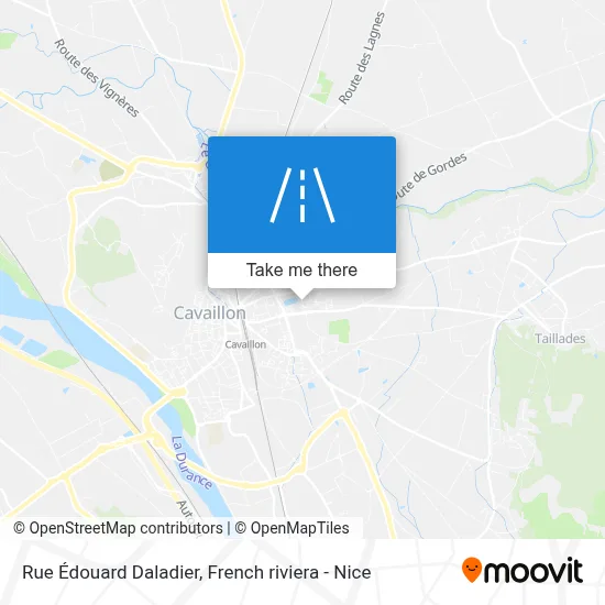 Rue Édouard Daladier map
