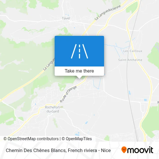Chemin Des Chênes Blancs map