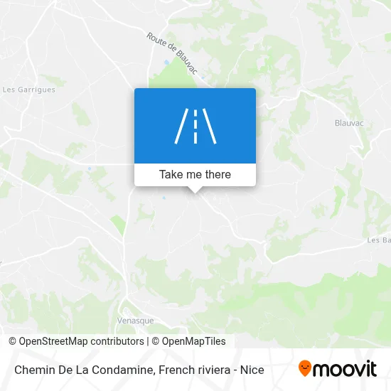 Chemin De La Condamine map