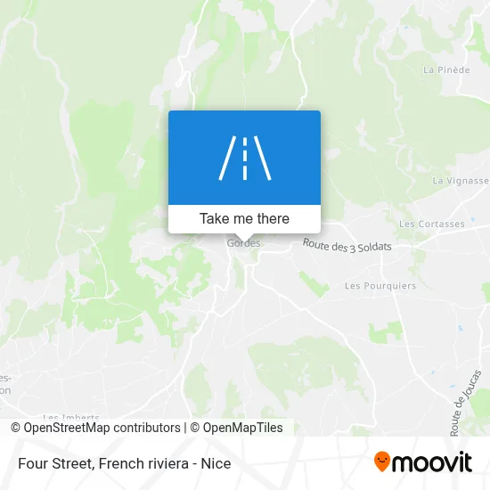 Rue Du Four map