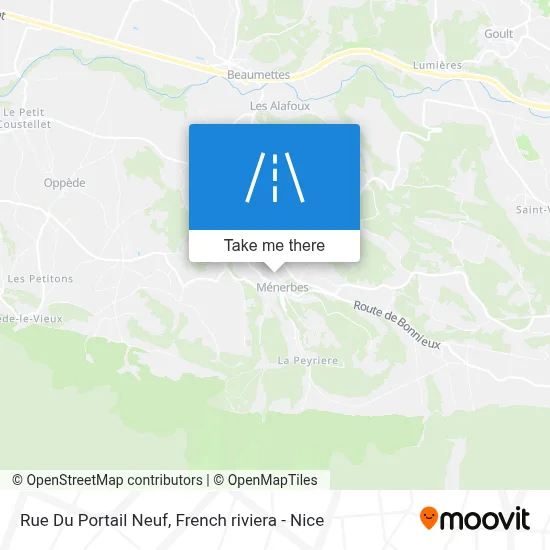 Mapa Rue Du Portail Neuf