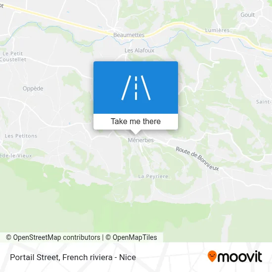 Mapa Rue Du Portail