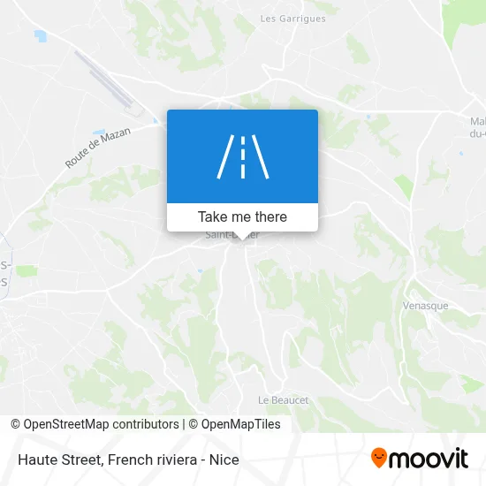 Rue Haute map