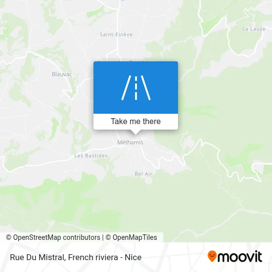 Rue Du Mistral map