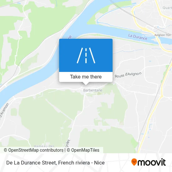 Rue De La Durance map