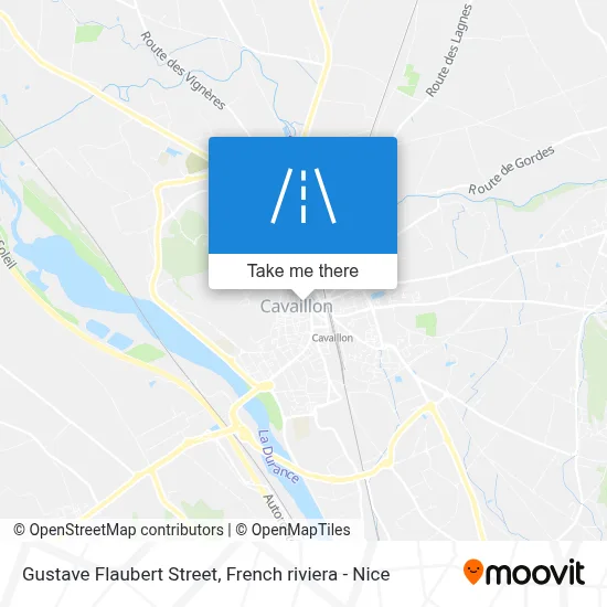 Mapa Rue Gustave Flaubert