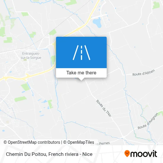 Chemin Du Poitou map