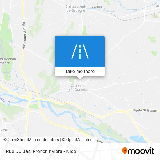Mapa Rue Du Jas