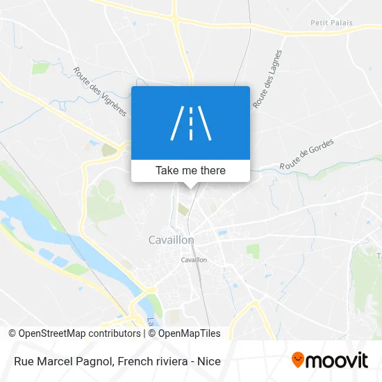 Mapa Rue Marcel Pagnol