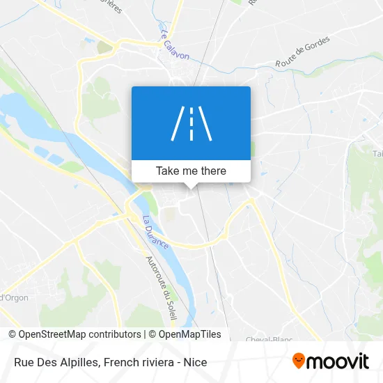 Rue Des Alpilles map