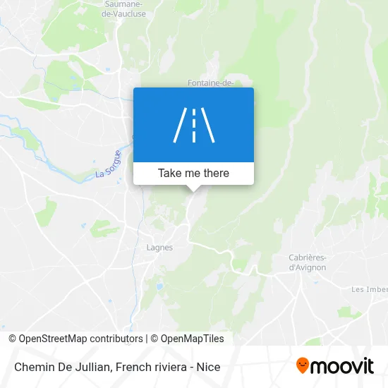 Chemin De Jullian map