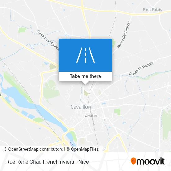 Rue René Char map