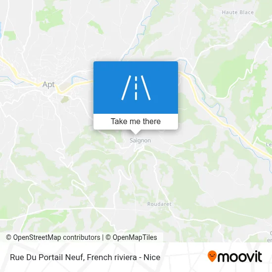 Mapa Rue Du Portail Neuf