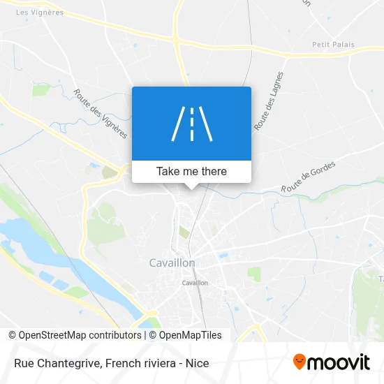 Rue Chantegrive map