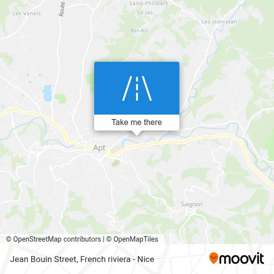 Mapa Rue Jean Bouin