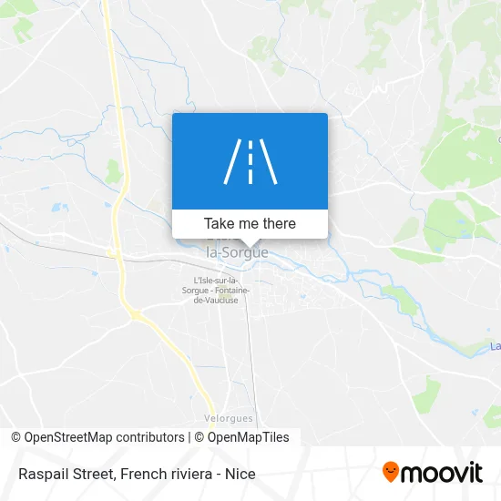 Rue Raspail map