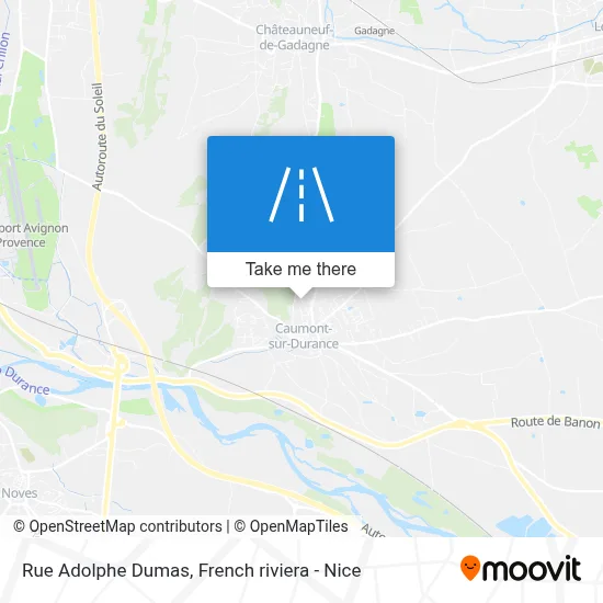 Mapa Rue Adolphe Dumas