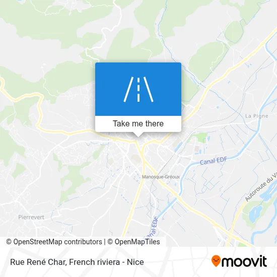 Rue René Char map
