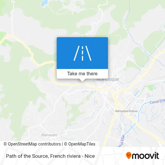 Chemin De La Source map
