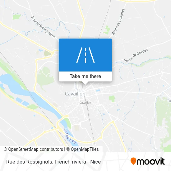 Rue Des Rossignols map