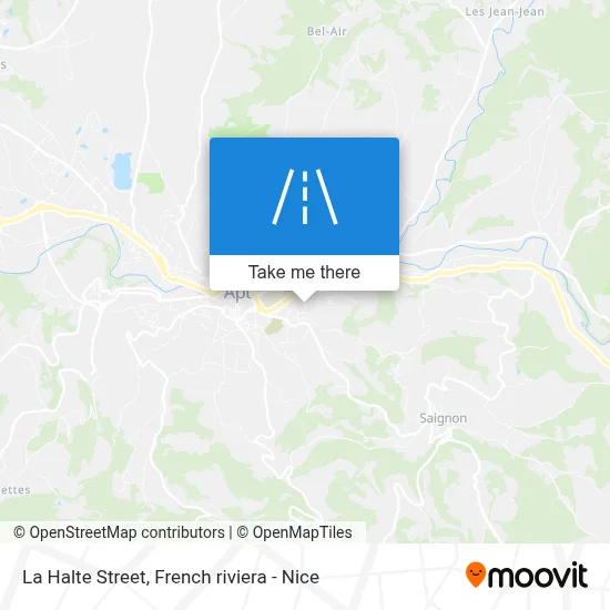Rue De La Halte map