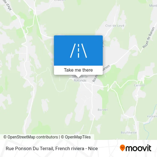 Rue Ponson Du Terrail map