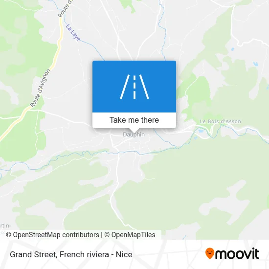 Mapa Rue Grande