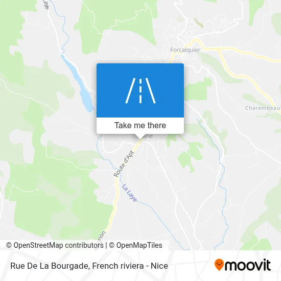 Rue De La Bourgade map