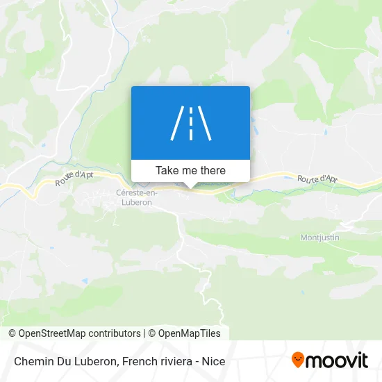 Chemin Du Luberon map