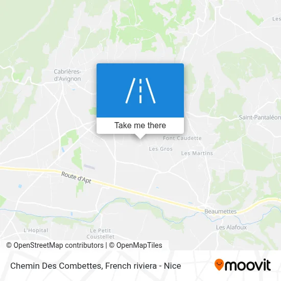 Chemin Des Combettes map