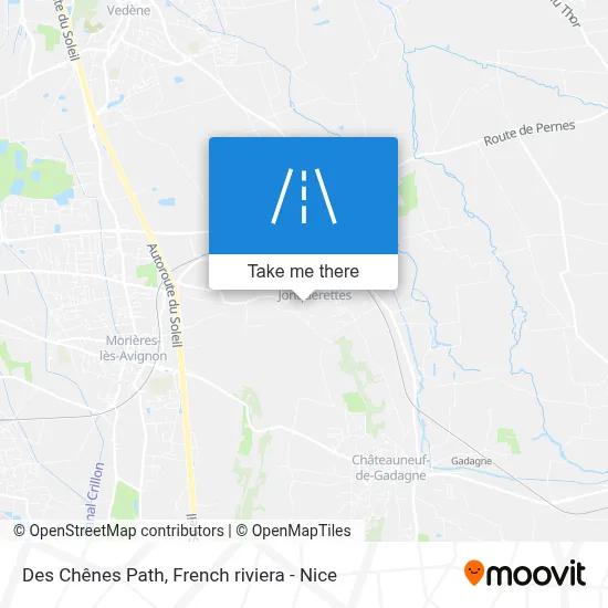 Chemin Des Chênes map
