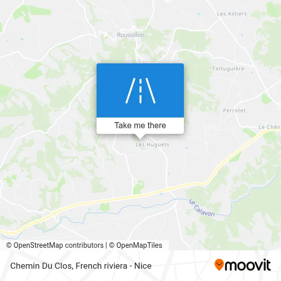 Chemin Du Clos map