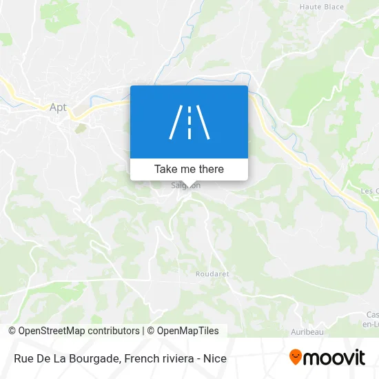 Rue De La Bourgade map