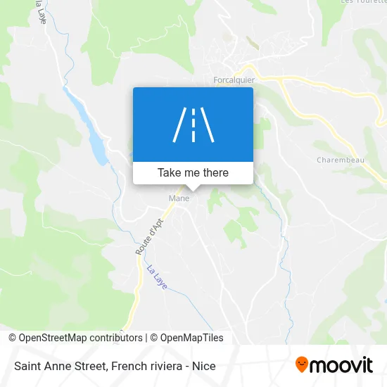 Rue Sainte-Anne map