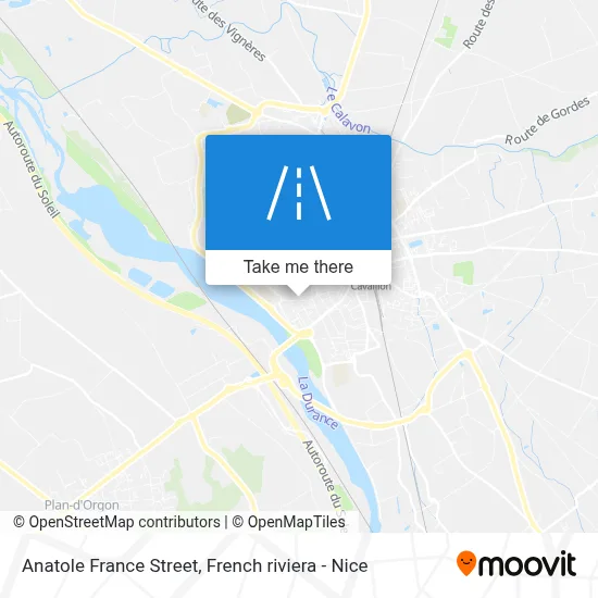 Rue Anatole France map