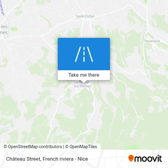 Rue Du Château map