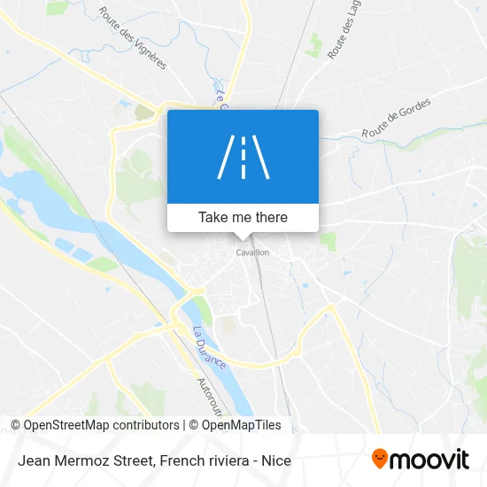 Mapa Rue Jean Mermoz
